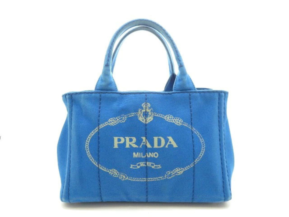 Prada Canapa bag Blue AZZURO canvas